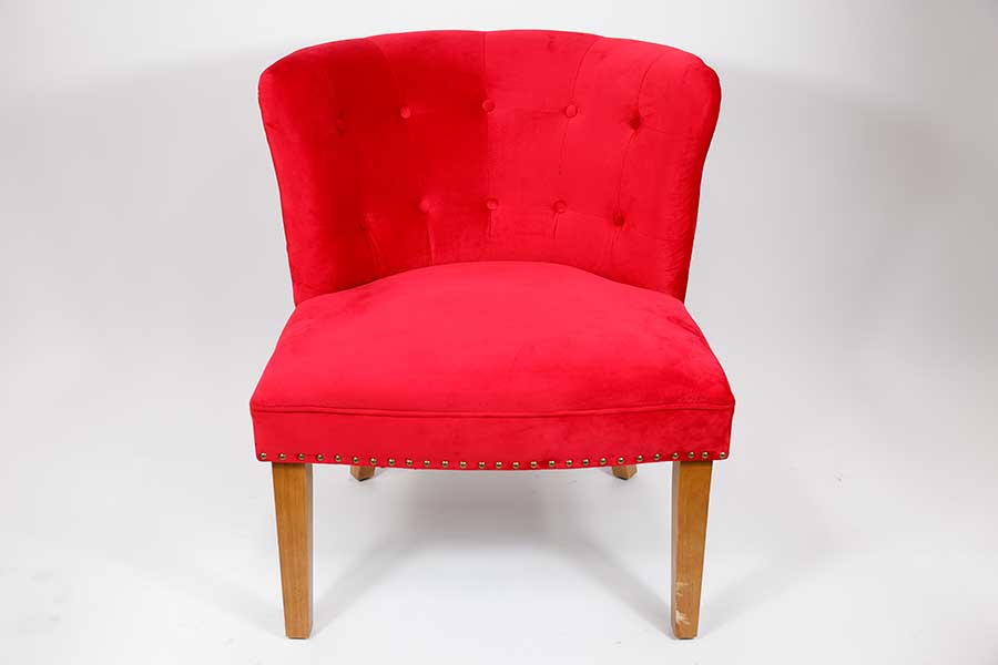 Red Velvet Chair-image
