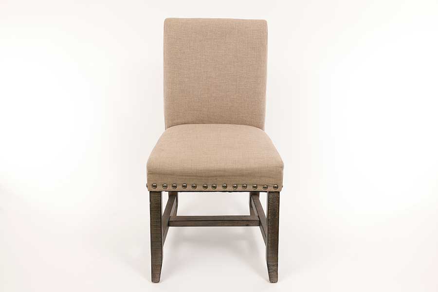 Tan Fabric Dining Chair-image