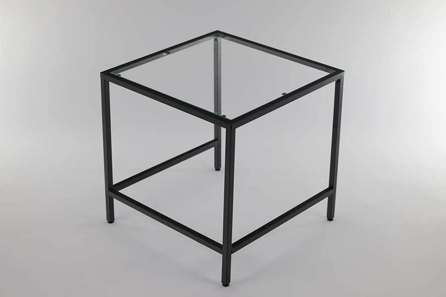 Black Glass End Tables main image