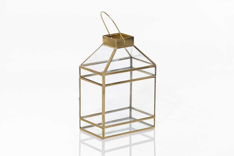 Gold Terrarium Lantern-image