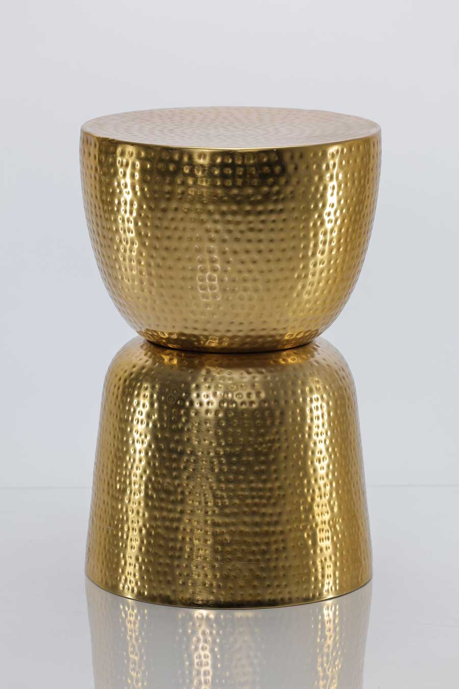 Hammered Gold Side Table-image